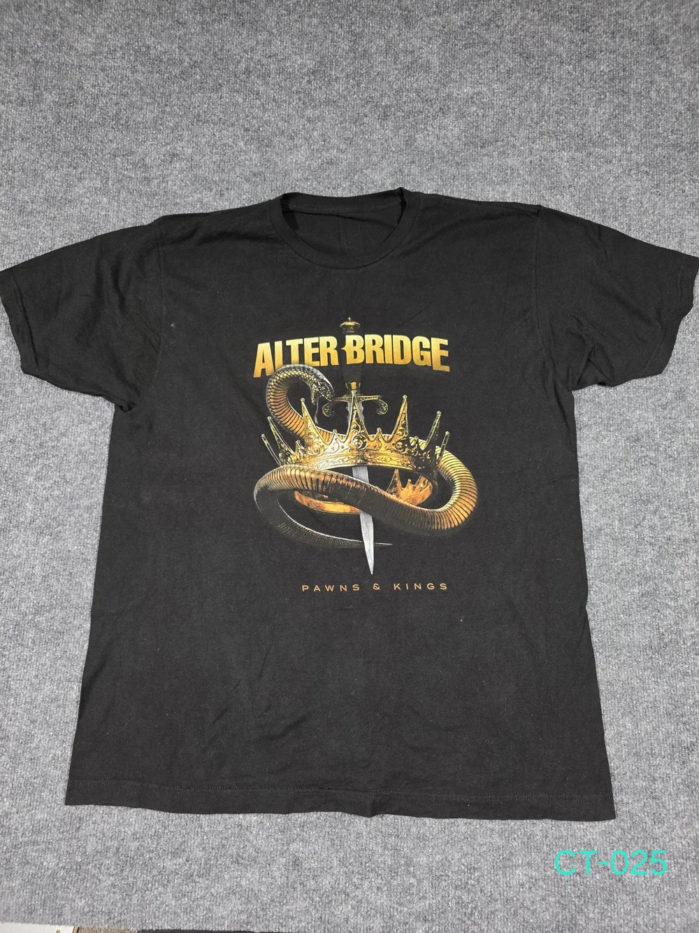 Alterbridge pawns and kings band T mens XL